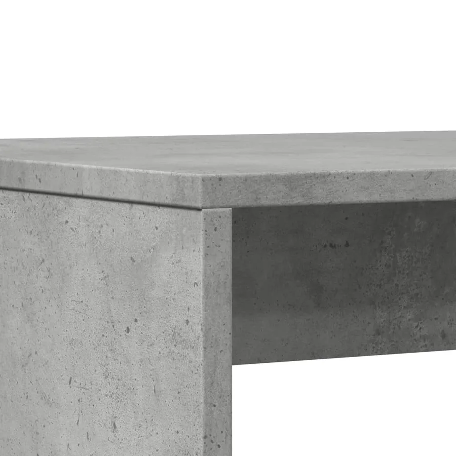 Ensemble table à manger et bancs 3 pcs bois d'ingénierie - 8