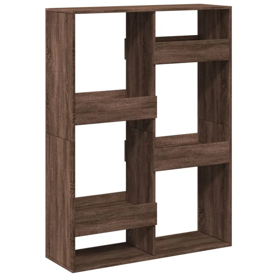 Cloison de séparation chêne marron 100x33x135cm bois ingénierie - 2