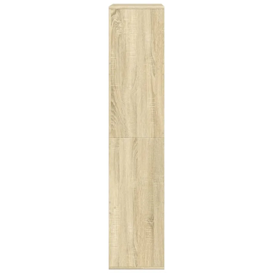 Bibliothèque chêne sonoma 100x33x155,5 cm bois d'ingénierie - 5