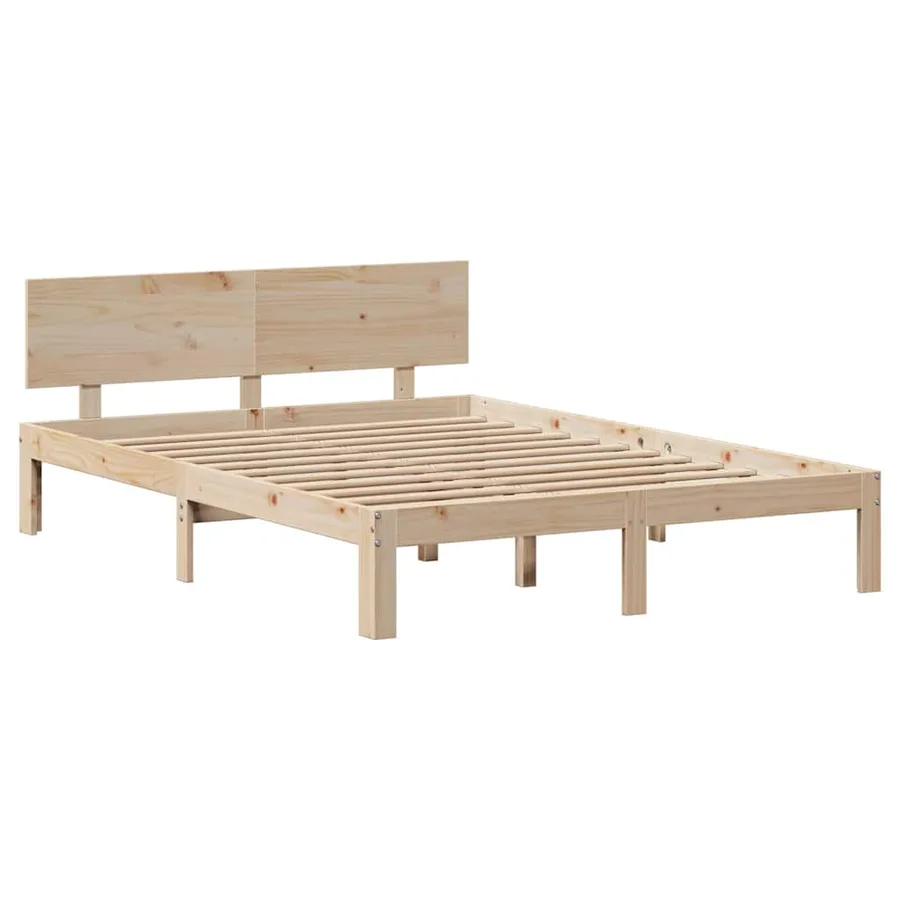 Cadre de lit avec tiroirs sans matelas 120x190 cm - 5