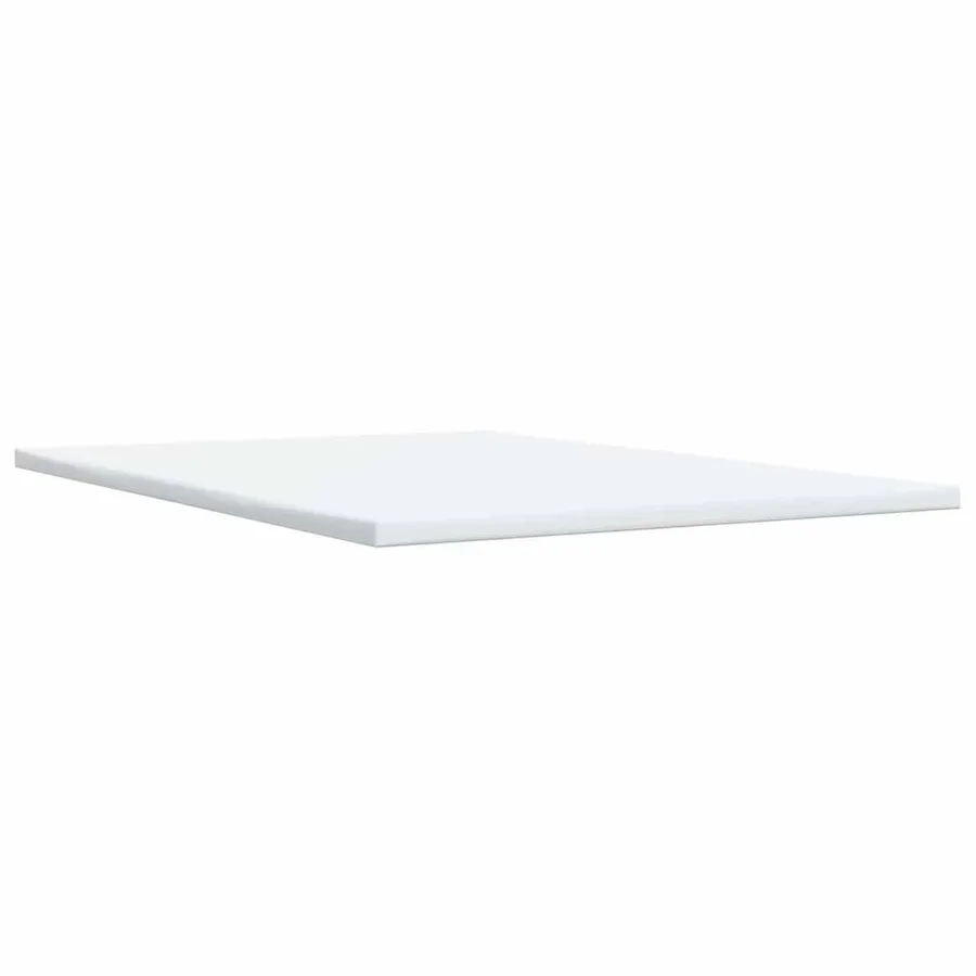Sommier à lattes de lit avec matelas Gris clair 140x190cm Tissu - 9