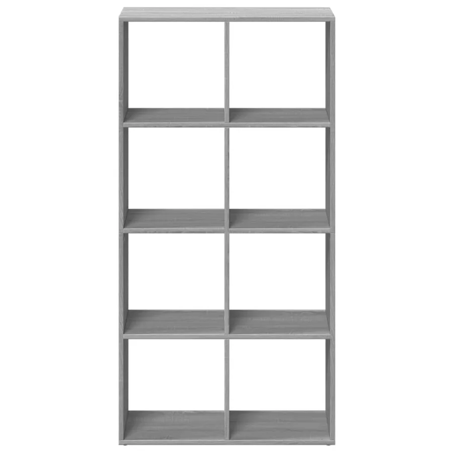 Étagère séparatrice de pièce sonoma gris 69,5x29x137,5 cm - 5