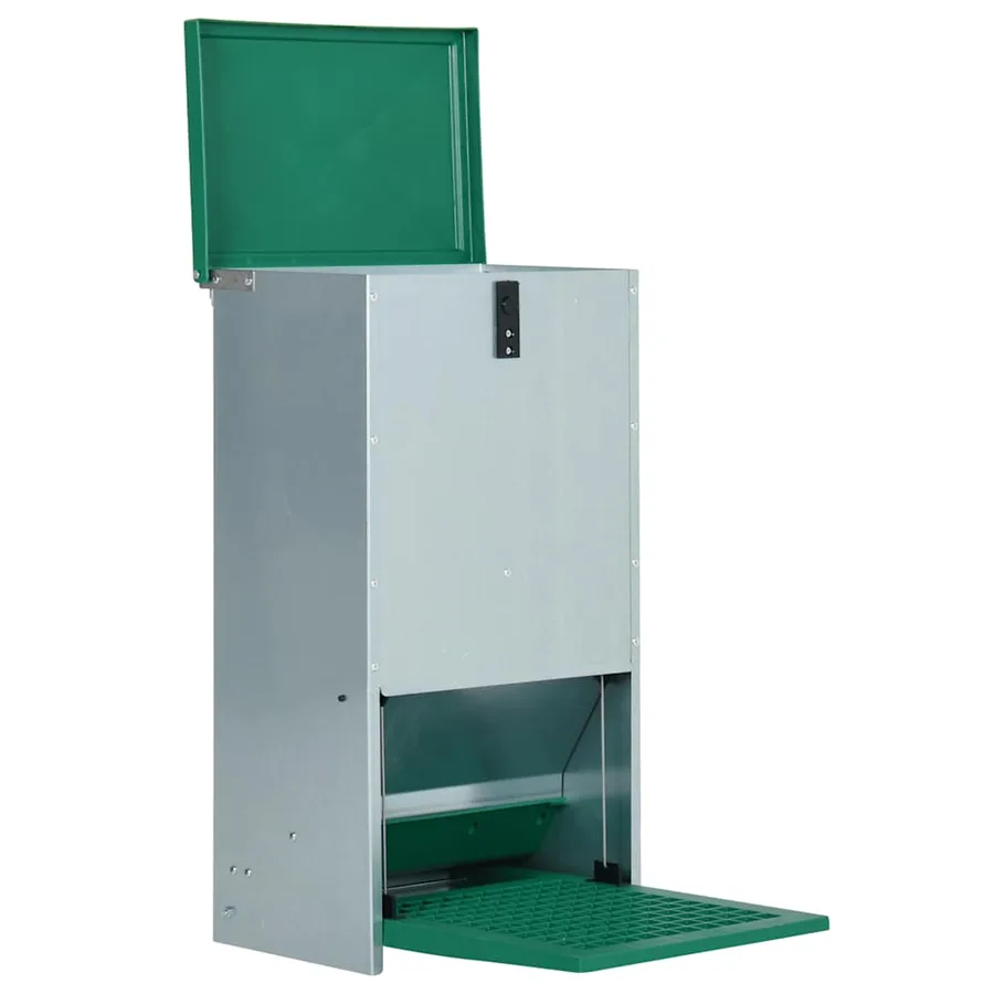 Mangeoire automatique pour volaille avec pédale 20 kg - 6