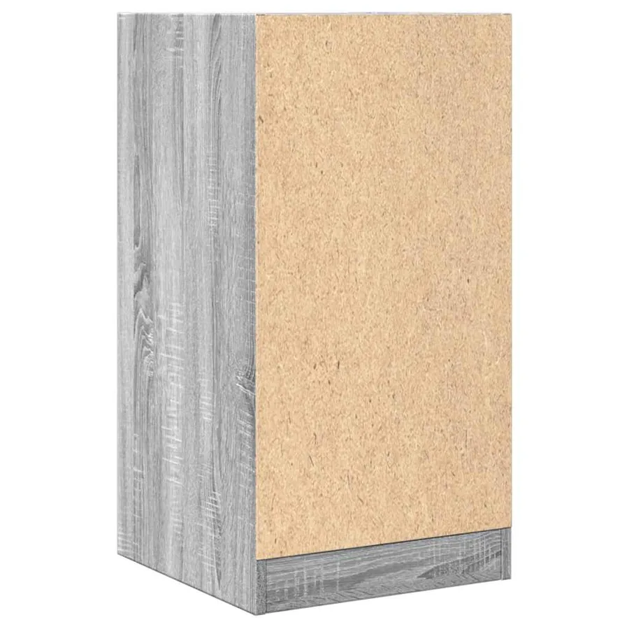 Armoire apothicaire sonoma gris 40x41x77,5 cm bois d'ingénierie - 6