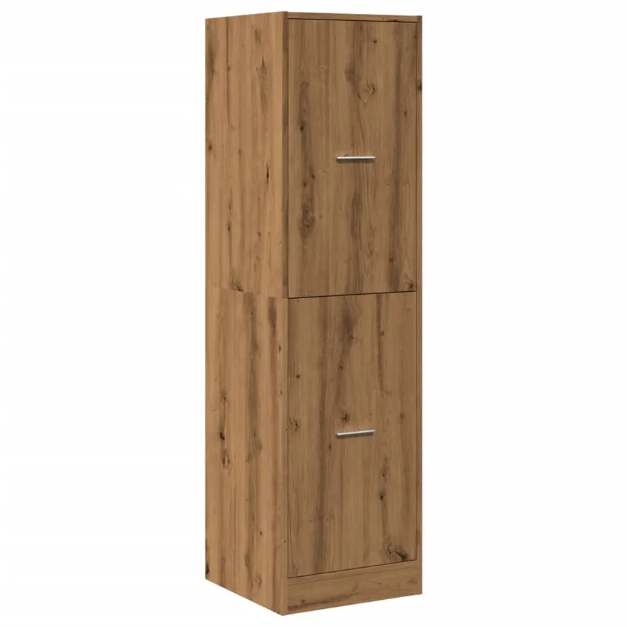 Armoire d'apothicaire chêne artisanal bois d'ingénierie - 4
