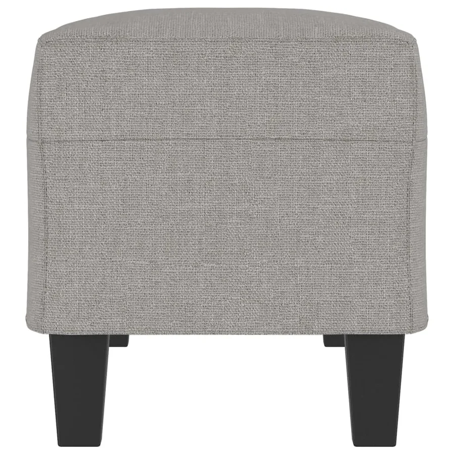 Banc Gris clair 100x35x41 cm Tissu - 4