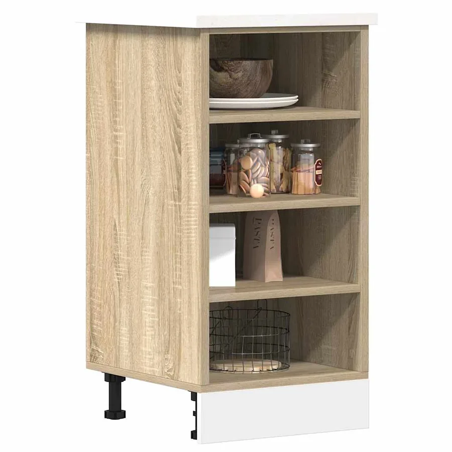 Meuble bas "Riga" Chêne Sonoma 40 x 44,5 x 81,5 cm Bois d'ingénierie