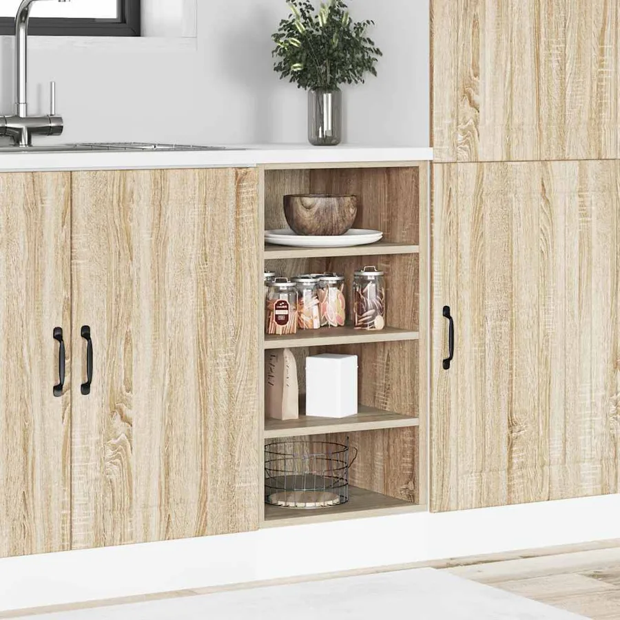 Meuble bas "Riga" Chêne Sonoma 40 x 44,5 x 81,5 cm Bois d'ingénierie - 3