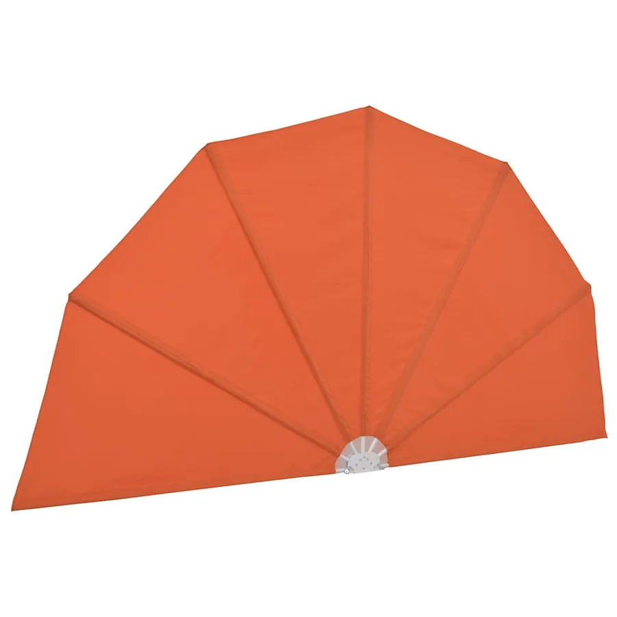 Auvent latéral pliable de terrasse Terre cuite 200 cm - 5