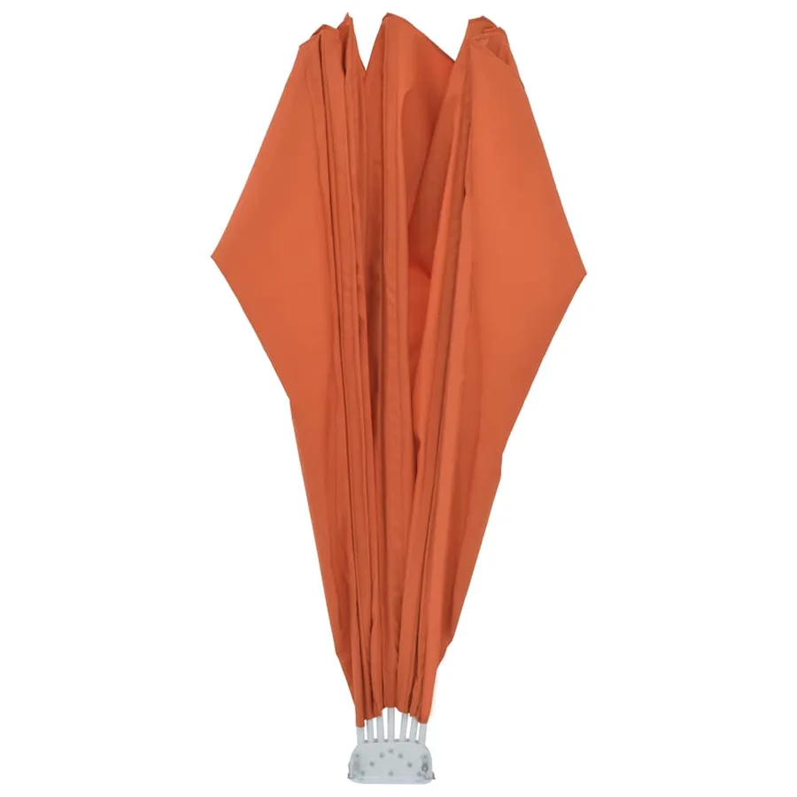 Auvent latéral pliable de terrasse Terre cuite 200 cm - 6