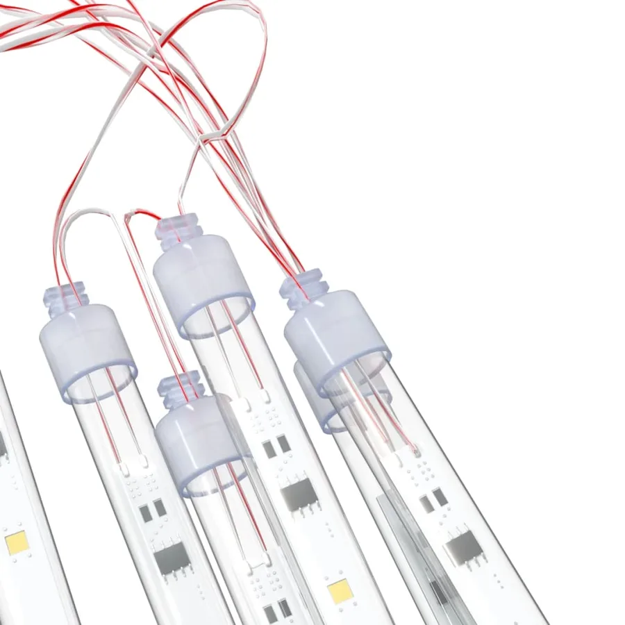 Guirlandes lumineuses 8 pcs 30 cm 192 LED blanc chaud - 4