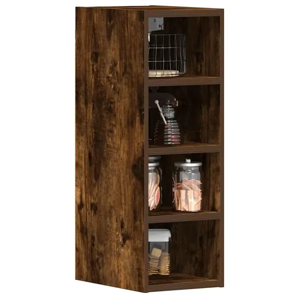 Armoire suspendue "Riga" Chêne fumé 20 x 29,5 x 60 cm Bois d'ingénierie
