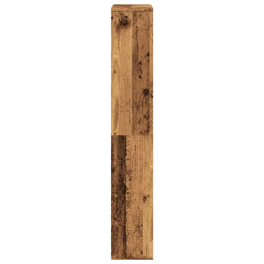 Bibliothèque vieux bois 60x20x120,5 cm bois d'ingénierie - 7