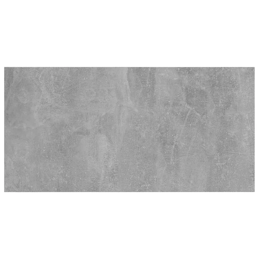 Panneaux de bibliothèque 4 pcs gris béton bois d’ingénierie - 4