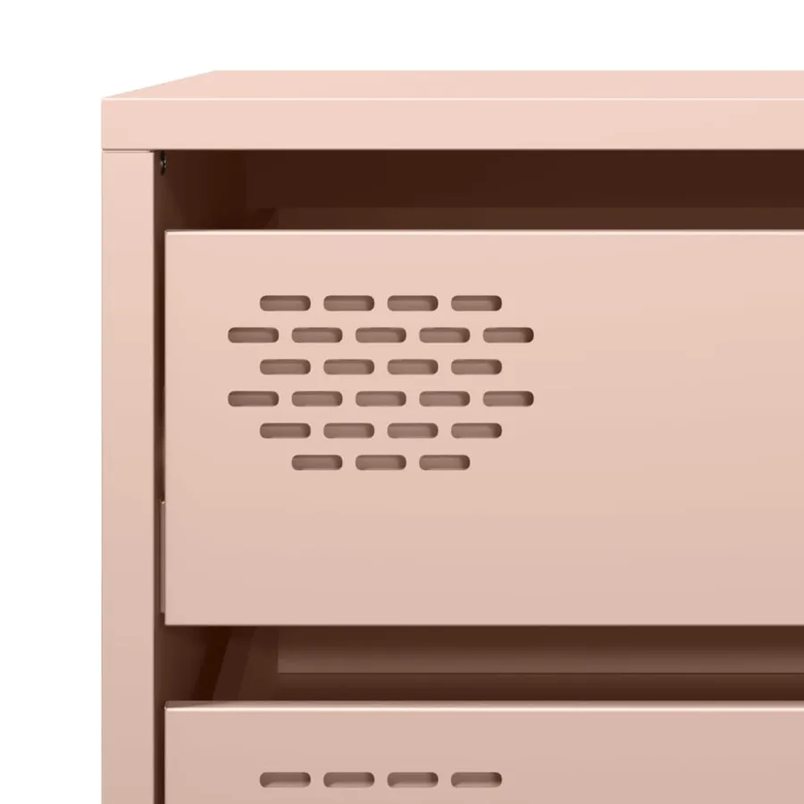 Buffet rose 68x39x73,5 cm acier laminé à froid - 10