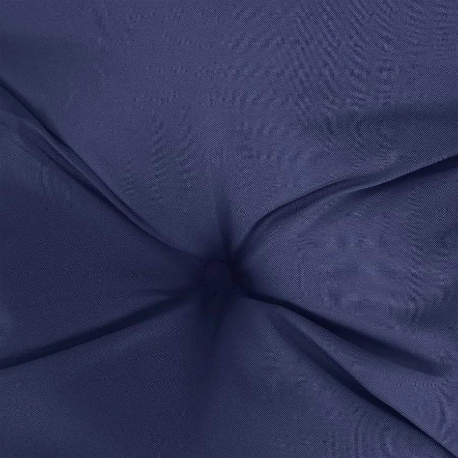 Coussins palette lot de 7 tissu bleu marine - 7