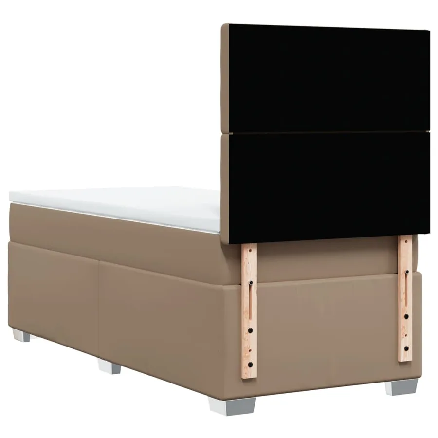 Sommier à lattes de lit avec matelas Cappuccino 90x200 cm - 12