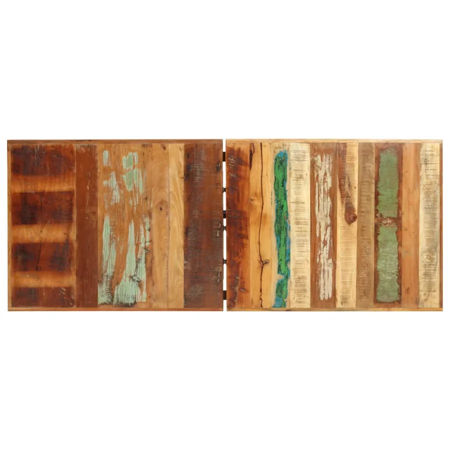 Ensemble de bar 9 pcs Bois de récupération massif - 4