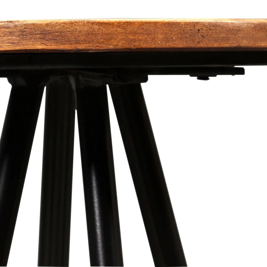 Ensemble de bar 9 pcs Bois de récupération massif - 9