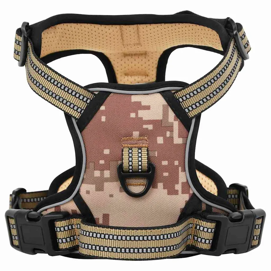 Harnais pour chien avec laisse et collier réglables M - 2