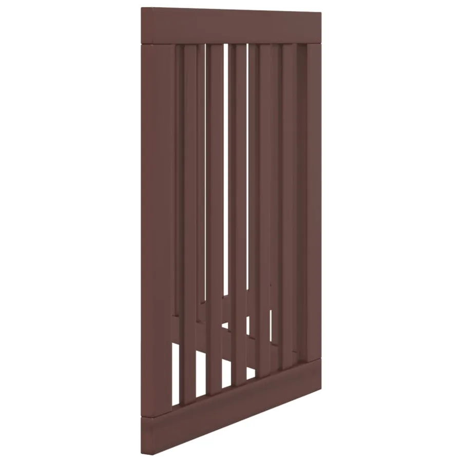 Barrière pour chien pliable 3 panneaux 150 cm bois de peuplier - 5