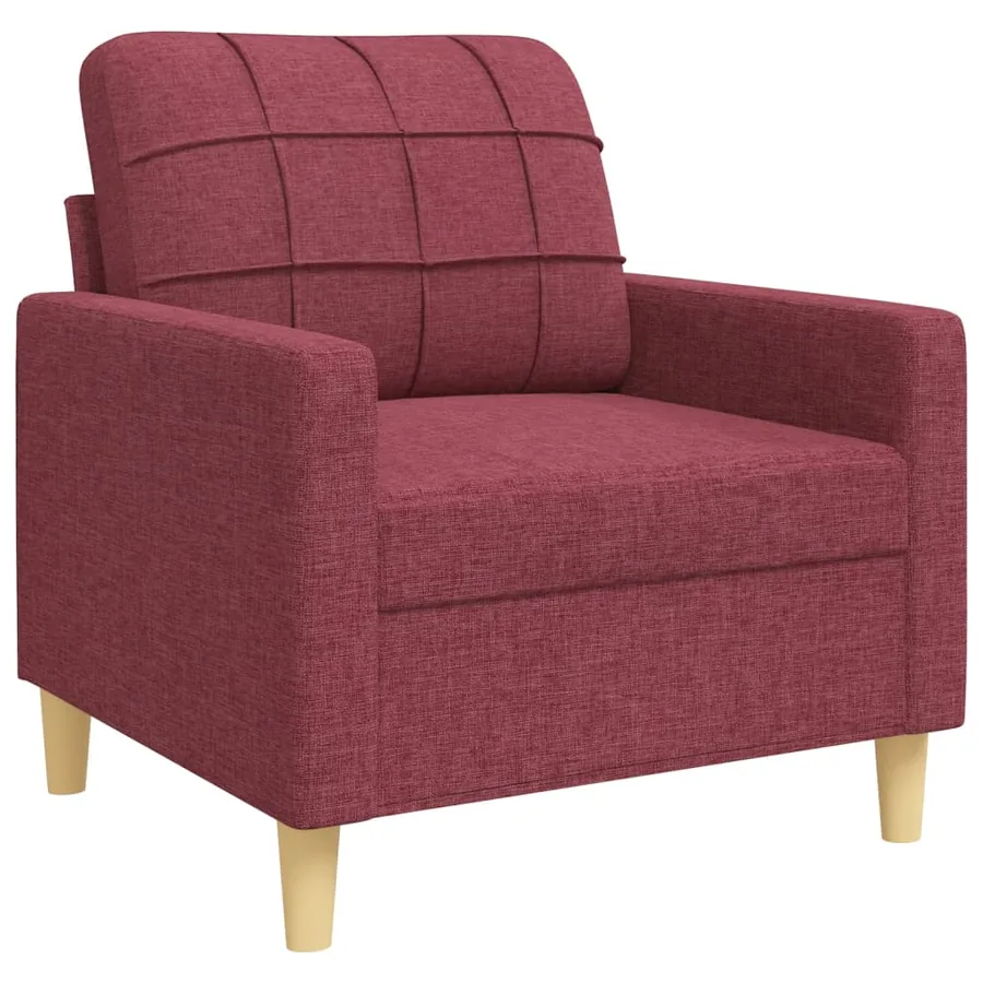 Ensemble de canapés 4 pcs repose-pied et coussins décoratifs - 4