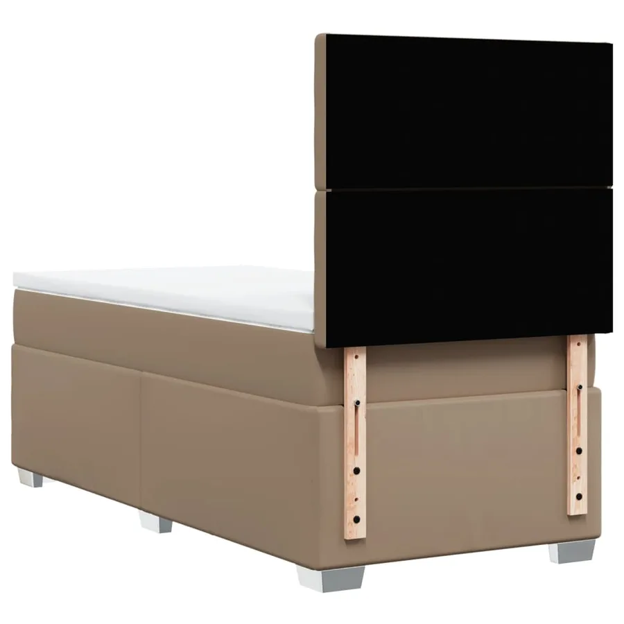 Sommier à lattes de lit avec matelas Cappuccino 80x200 cm - 12