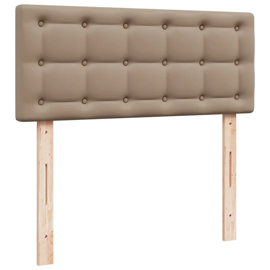 Sommier à lattes de lit avec matelas Cappuccino 80x200 cm - 7