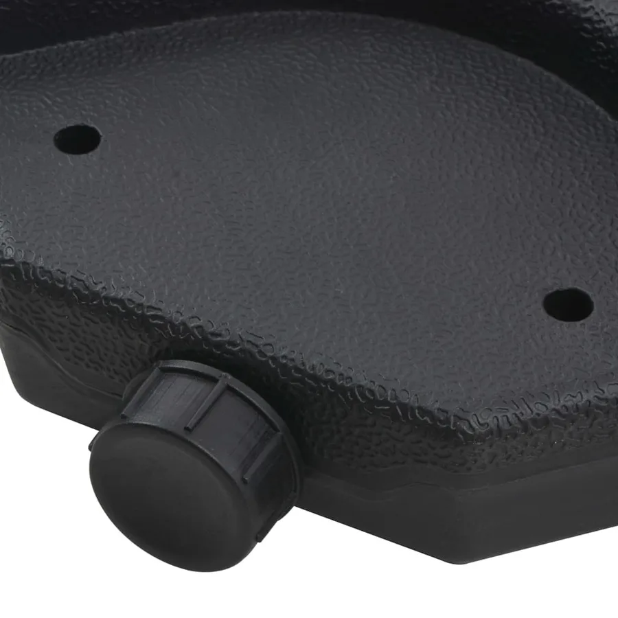 Parasol de jardin avec base portable sable - 11