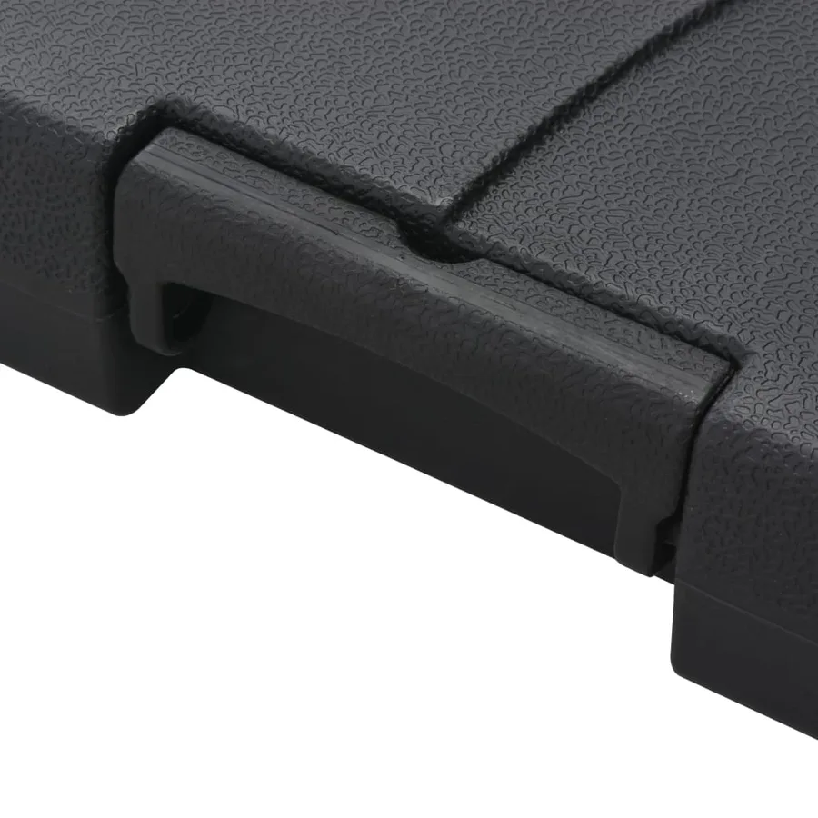 Parasol de jardin avec base portable sable - 12