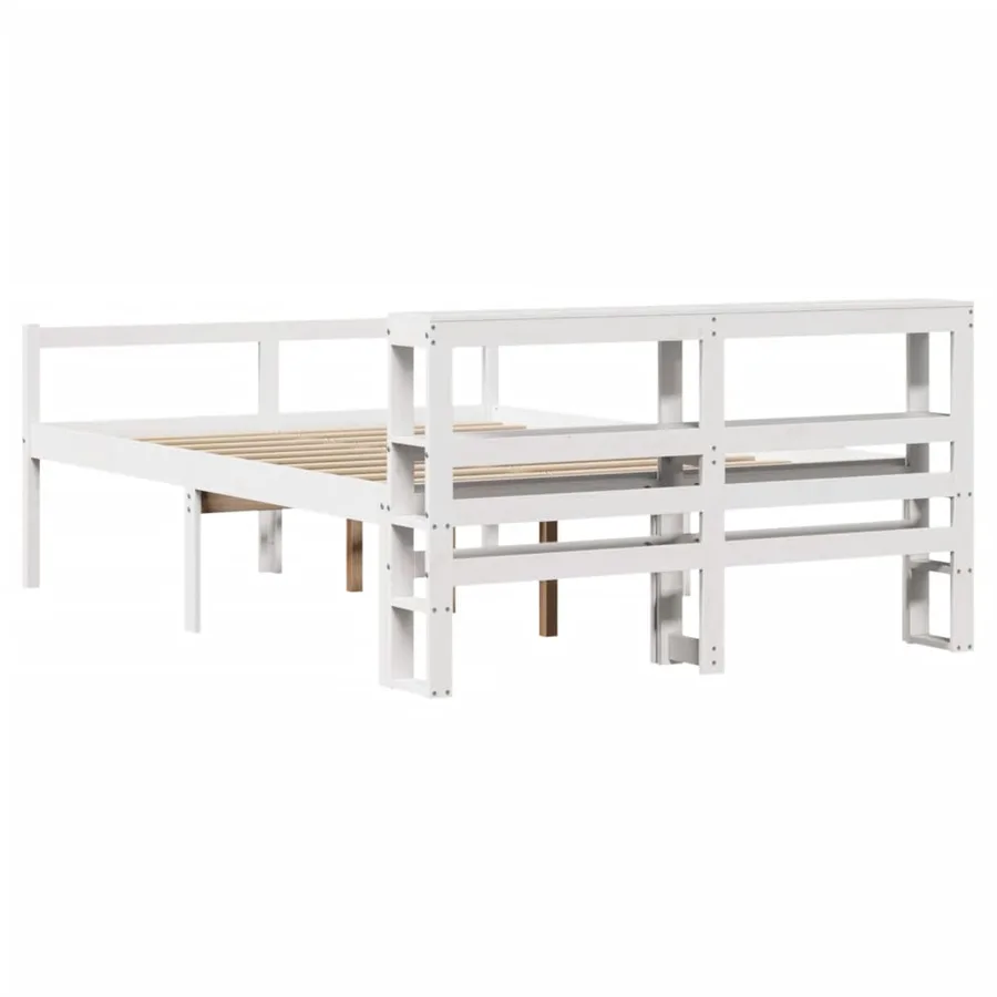 Lit pour personne âgée avec tête de lit sans matelas 120x200 cm - 6
