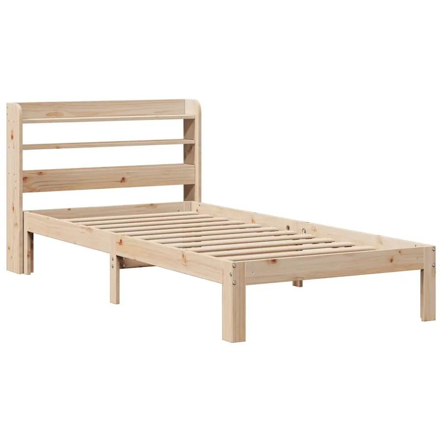 Cadre de lit avec tête de lit sans matelas 90x200 cm - 3