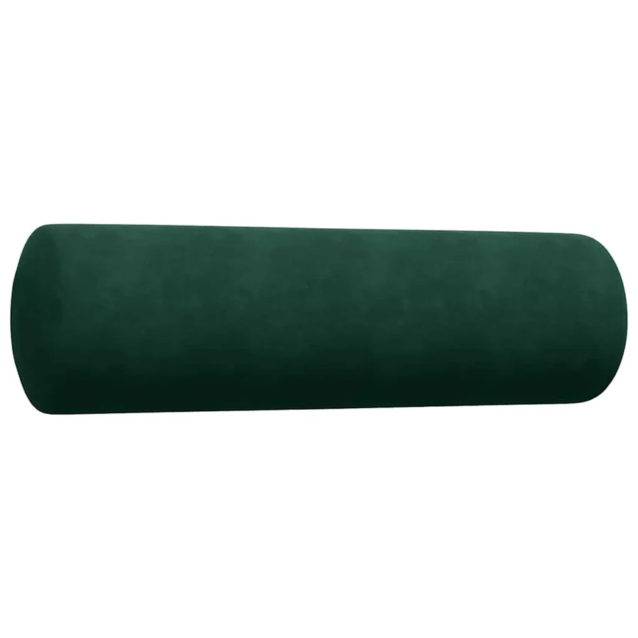 Ensemble de canapés 2 pcs avec coussins et traversins velours - 6