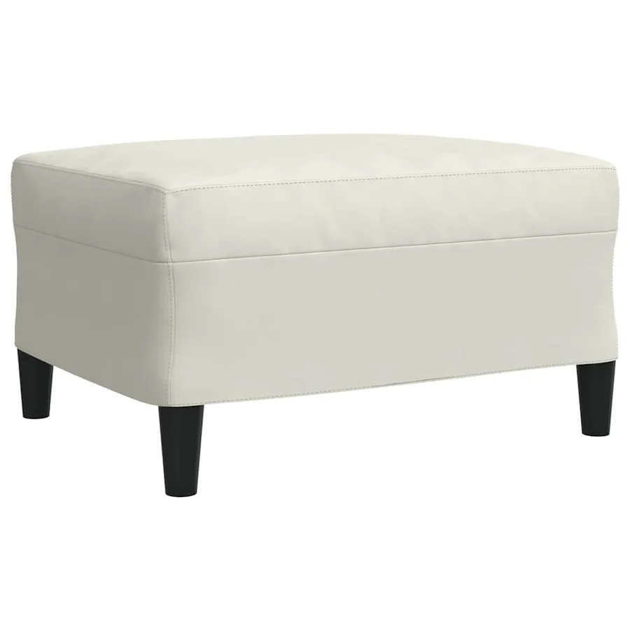 Ensemble de canapés 3 pcs avec coussins et traversins velours - 6