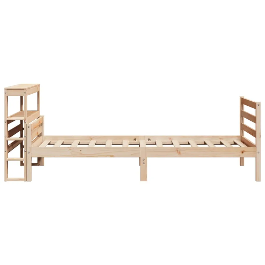 Cadre de lit avec tête de lit sans matelas 90x200 cm - 5