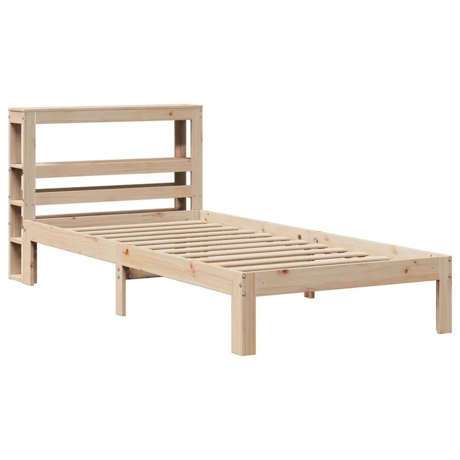 Cadre de lit avec tête de lit sans matelas 90x190 cm - 3