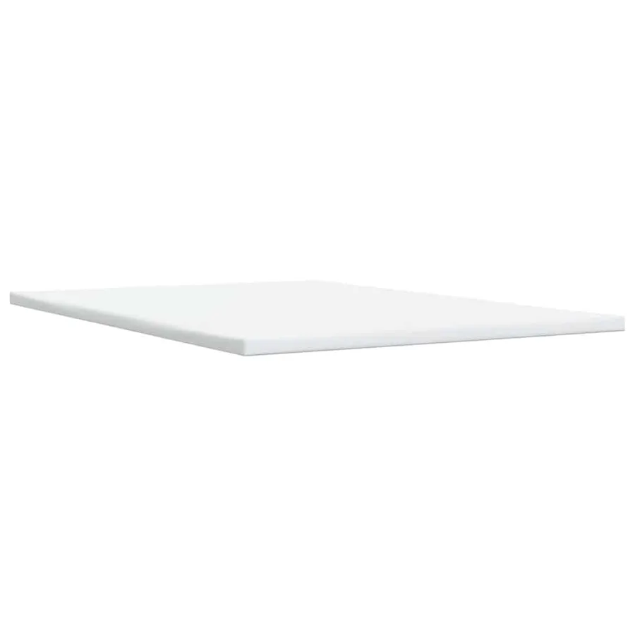Sommier à lattes de lit et matelas Gris clair 140x190cm Velours - 8