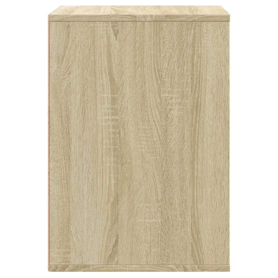 Commode d'angle chêne sonoma 60x41x58 cm bois d'ingénierie - 7