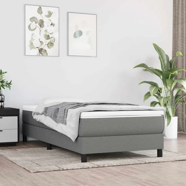 Matelas à ressorts ensachés pour enfants fermeté moyenne 80x160 cm tissu