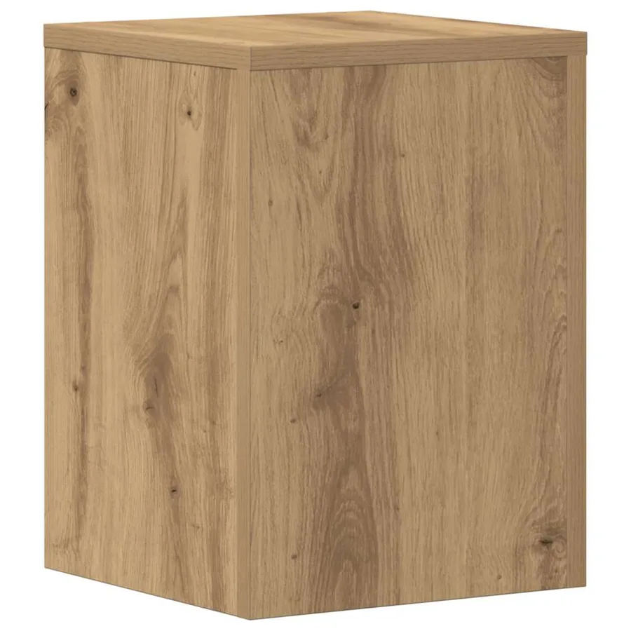 Supports pour plantes 2 pcs chêne artisanal bois d'ingénierie - 3