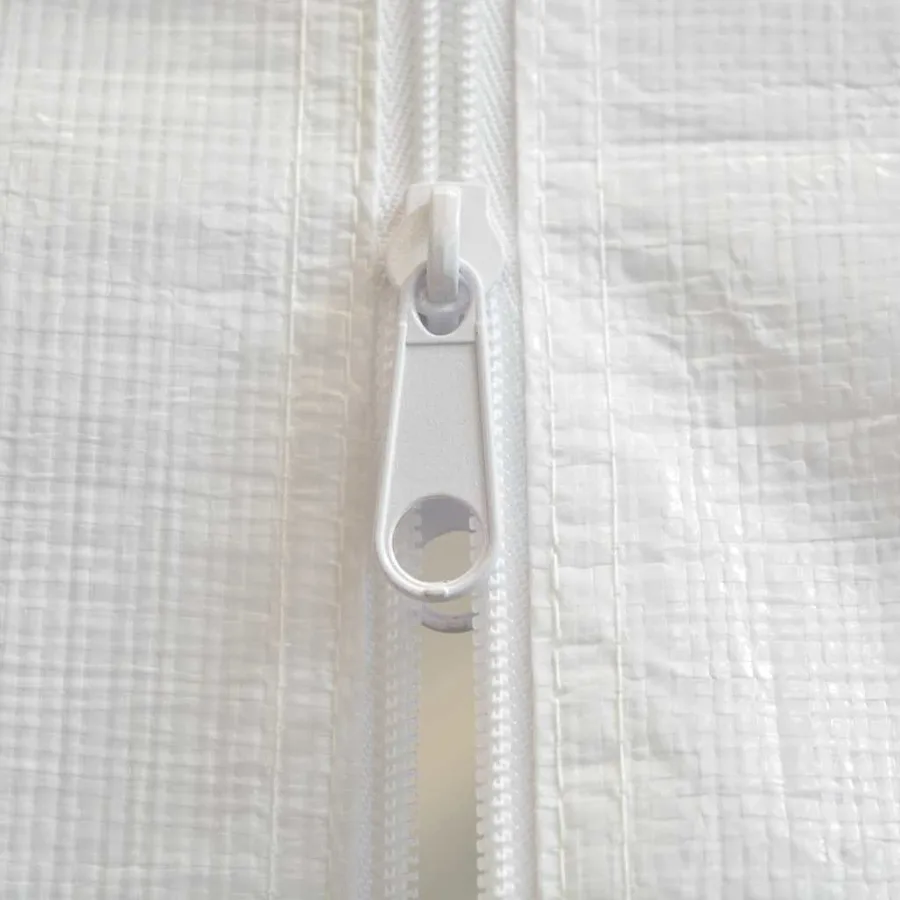 Tente de réception PE 6 x 16 m Blanc - 8