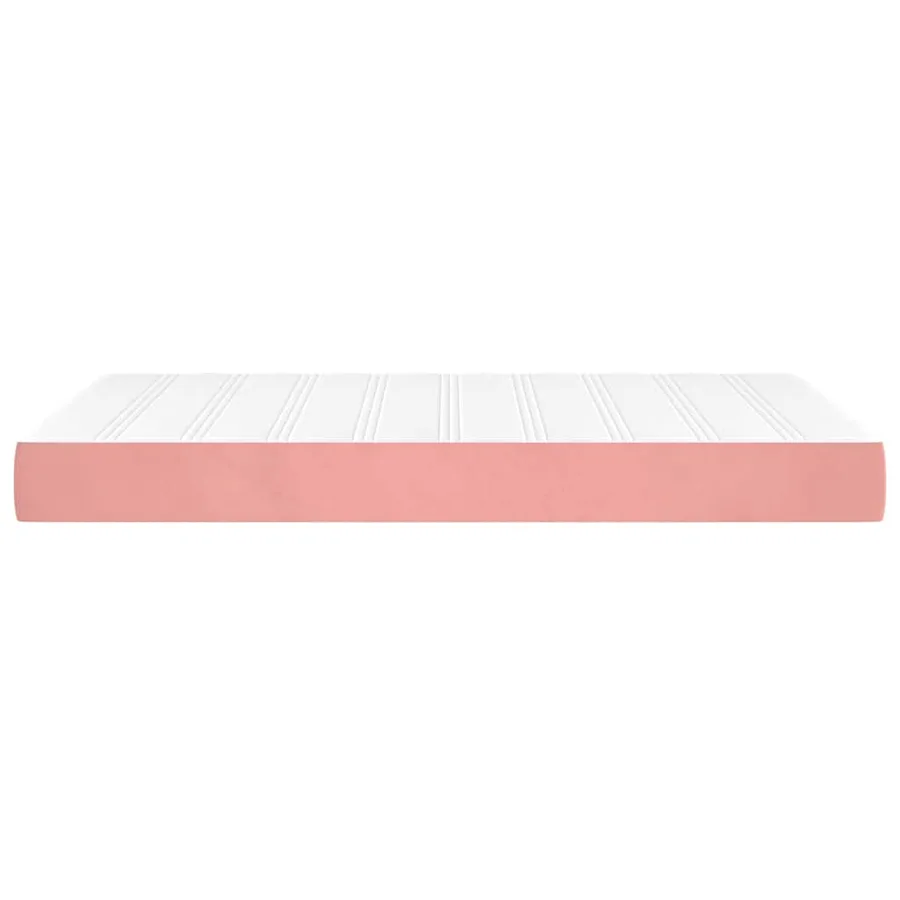 Matelas à ressorts ensachés 120 x 210 cm Rose - 4