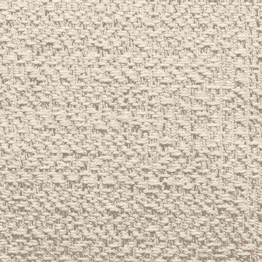Tapis ZIZUR crème 80x250 cm aspect de jute intérieur extérieur - 5