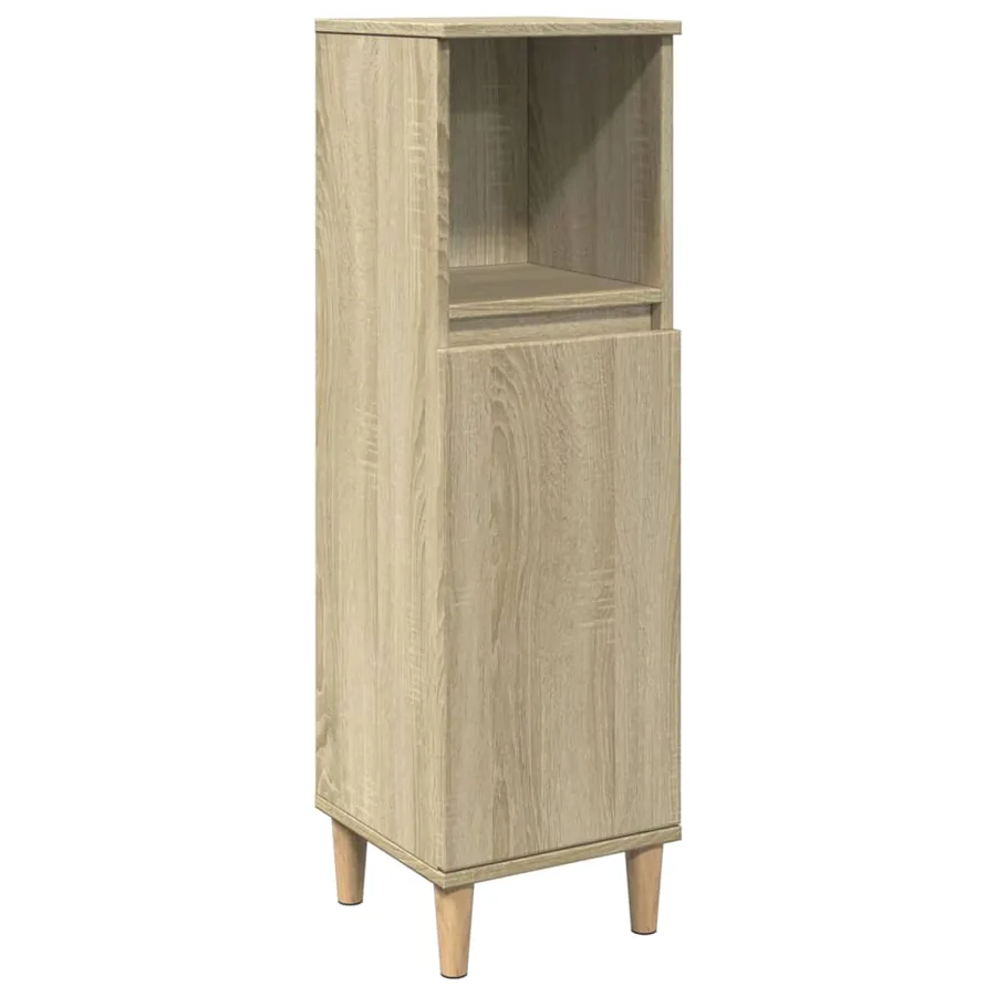 Ensemble de meubles de salle de bain 3 pcs chêne sonoma - 6