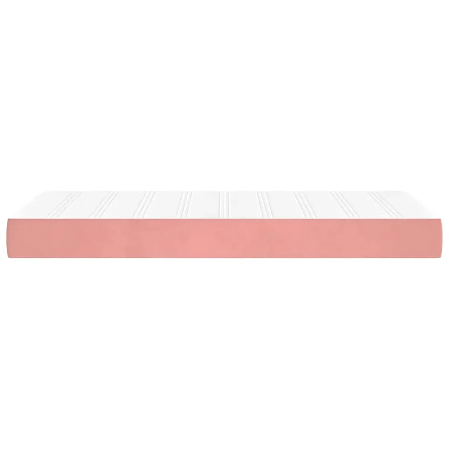 Matelas à ressorts ensachés 90 x 220 cm Rose - 4