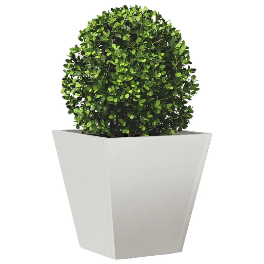 Jardinière 30x30x30 cm acier inoxydable - 3