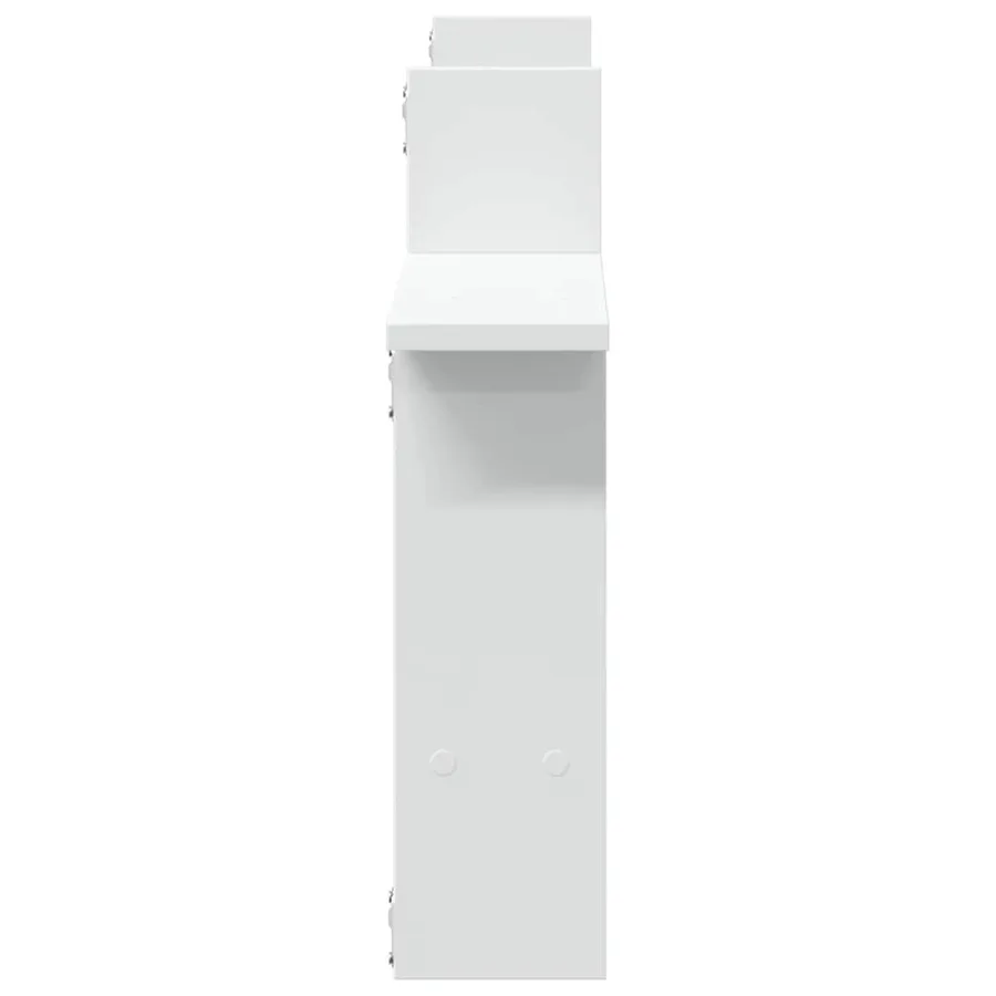 Étagères murales 2 pcs blanc 50x12x50 cm bois d'ingénierie - 6