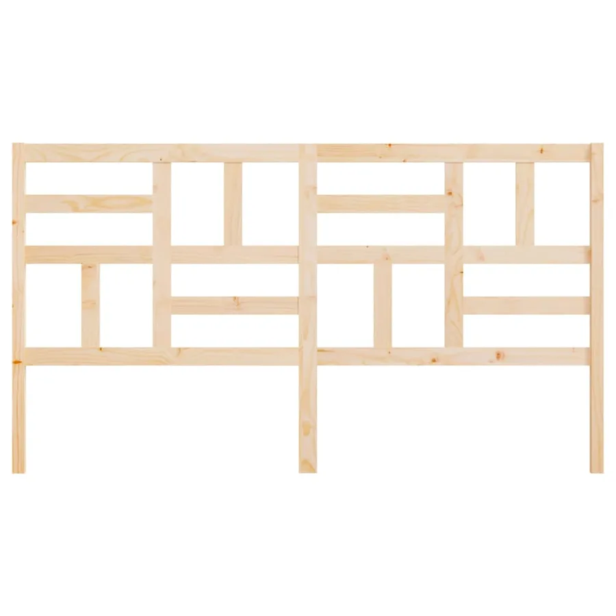 Tête de lit 186x4x104 cm Bois massif de pin - 4