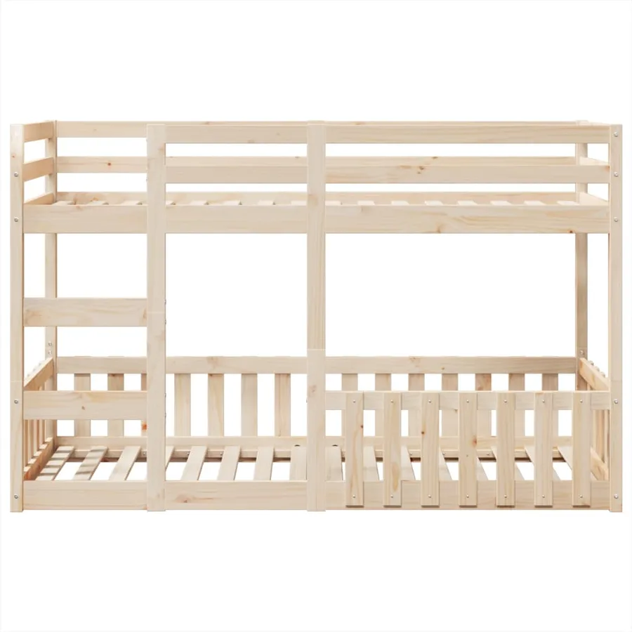 Lit superposé 90x190 cm Bois de pin massif - 5