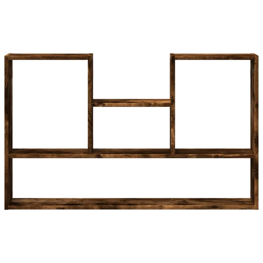 Étagère murale chêne fumé 99x15x60 cm bois d'ingénierie - 4